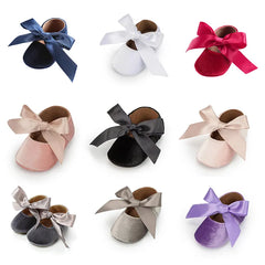 Baby Shoes Girls Princess Shoes Infant Toddler Non-slip Flat Soft-sole Cotton