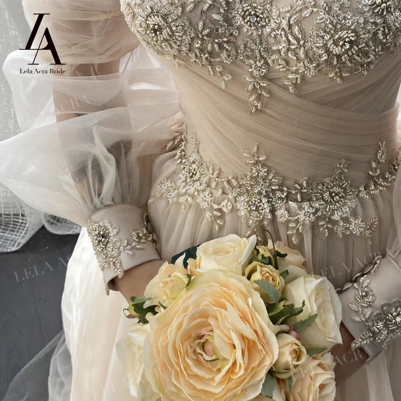 White Bridesmaid Dresses: Beach Wedding Dresses 2 In 1 Sleeve A-Line Bridal Gown