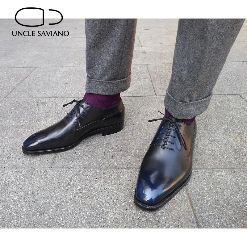 Uncle Saviano Oxford Wedding Man Shoes Best Men Dress Formal Party Office
