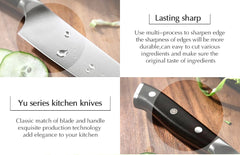 5" Inch Utility Knife GERMAN 1.4116 Steel Best Kitchen Knife Parer Fruit Knife