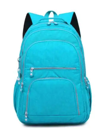 TEGAOTE Aesthetic School Backpacks for Teenagers Girl 2024 Nylon Waterproof Travel BackPack Purse Women Laptop Bagpack Mochila