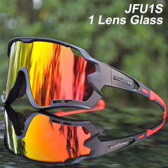 Bike Cycling Glasses Outdoor Sports Cycling Goggles UV400 4 Lens Cycling Eyewear