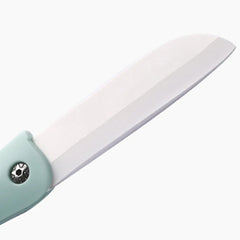 1PC Mini Ceramic Fruit Knife Kitchen And Bar Supplies Portable Folding Knife Creative