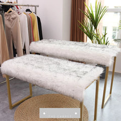 Soft Plush Sheepskin Carpets For Display Dressing Table Home Decor Fur Rugs