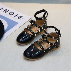 Girls Shoes Spring Children Shoes Girl Rivets Princess Autumn Toddler Girls