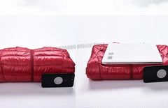 Women Ultra Lightweight Packable Long Puffer Jacket Autumn Winter