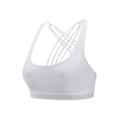 Bra for Women Push Up Cross Back Shockproof Running Gym Training