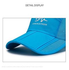 Summer Quick Drying Ultra-Thin Breathable Baseball Cap Men Women Snapback