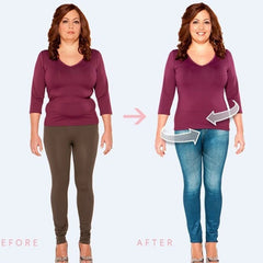 Push Up Seamless High Waist Faux Denim Leggings Women Casual Elastic Pocket Jeans