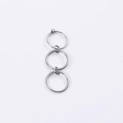 Multiple Layers Strand Loop Index Finger Rings for Women Lead Nickel