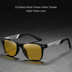 Sunglasses Men Navigational Aluminum Magnesium Frame Men's Glasses