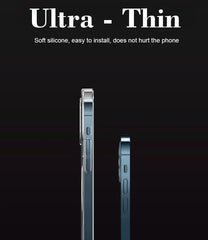 Hard Crystal Original Magnectic Case For iPhone 13 12 11 14 15 16Pro Max XSMAX XR SE 7 8Plus For Magsafe Wireless Charging Cover