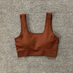 Seamless Sport Suit Yoga Suit Fitness Gym Clothes Women Gym Crop Top Yoga Shirts
