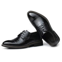 Men Oxfords Shoes British Black Blue Shoes Handmade Comfortable Formal Dress