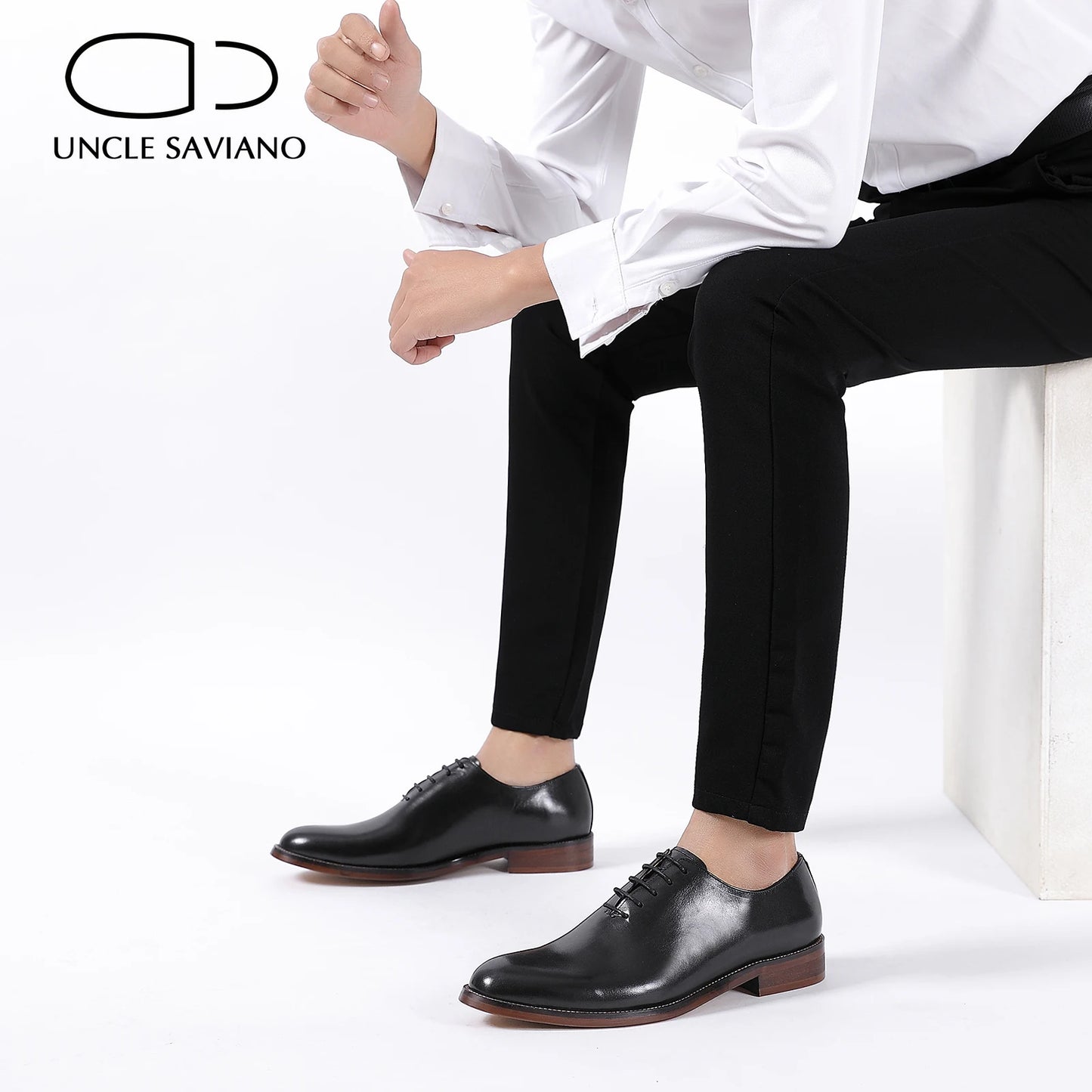 Uncle Saviano Oxford Formal Dress Shoes Wedding Man Shoe Party Office Business