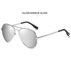 Sunglasses Men Luxury Metal Black Aviation Sun Glasses Male