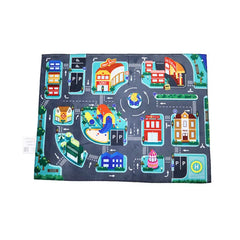 LED Play Carpets for Kids, Road Lighter Rugs, Car Area Rugs, Anti-slip Floor Mat
