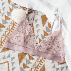 Bra For Woman Lace Thin Underwear Female Unlined Transparent Bras For Women