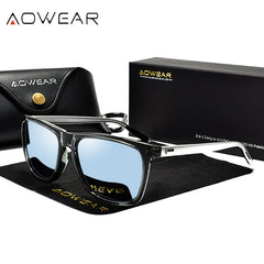 Glasses for Women Square Yellow Night Driving Goggles Sunglasses Ladies
