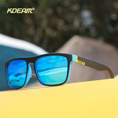 Polarized Sunglasses Men Classic Design All-Fit Mirror Sunglass