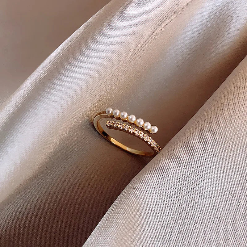 Stainless Steel Wedding Rings For Women Adjustable Engagement Women's Ring