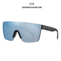Sunglasses square Conjoined lens Women men Gradient lens sun glasses