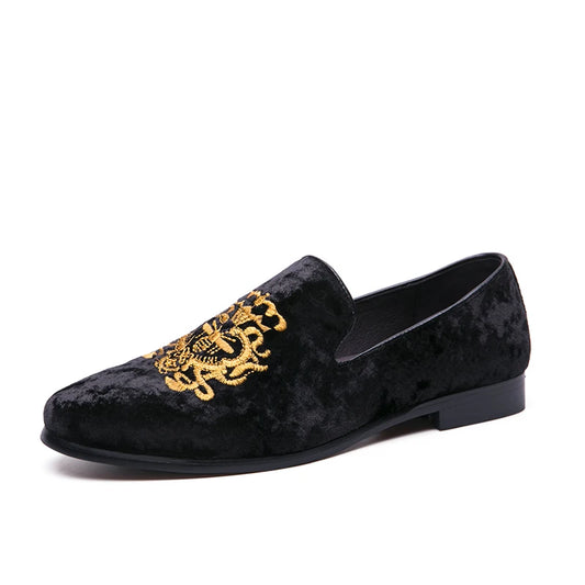 Fashion Patent Leather Dress Shoes Men Spring & Autumn Brand Business Office Wedding