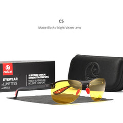 Sunglasses Polarized Material Frame TAC Polarization Lense Soft Rubber