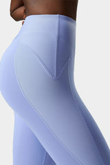 Women Yoga Pants Naked Feeling High Stretch Nylon High Waist Leggings Push Up