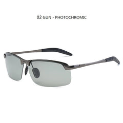 Sunglasses Men Polarized Driving Chameleon Glasses Male Change Color