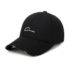 Men And Women Spring And Summer Baseball Cap Hipster Wild Black And White