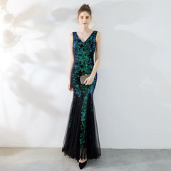 Homecoming Dresses: Banquet Party Elegant Long Fishtail Evening Gown