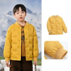 Kids Lightweight down Jacket Liner Short Boys Girl Children Teens