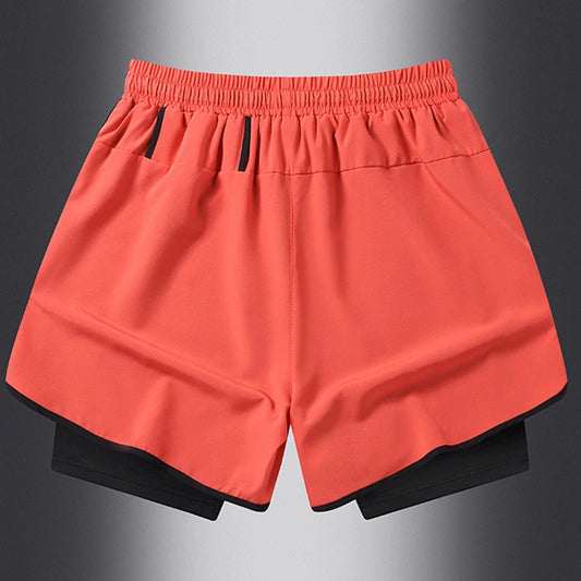 Sports Shorts Men's Casual Solid Color Outdoor Running Quick