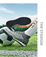 Men Soccer Shoes Grass Society Training Football Boots Cleats