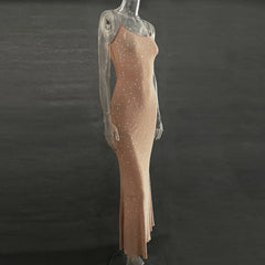 Formal attire Dresses: Maxi Dress Fashion Glitter High Waist Bodycon Outfits