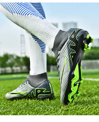 Men Soccer Shoes Grass Society Training Football Boots Cleats