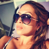 Sunglasses Women Mirror Quay Shades Brand Designer Gradient Pilot Sunglasses