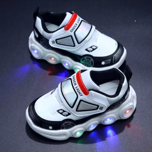0-6Years Children Glowing Sneakers Kids Luminous SneakersBoys Girls Led Lighted Sneakers Toddler Outdoor Shoes Casual Shoes