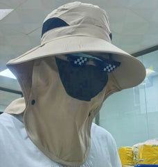 Sun Hats UV Protection Outdoor Hunting Fishing Cap for Men Women Hiking Camping
