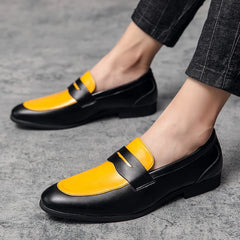 Mens Dress Shoes Men Classic Smile Wedding Fashion Office High Quality