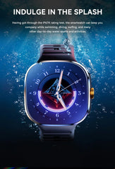 M99 Smartwatch 5G With 2.4inch Amoled Screen 900W Rotating Camera WIFI GPS Position Compass NFC Bluetooth 1024GB Smart Watch