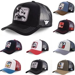 Disney Anime Cartoon Snapback Cotton Baseball Cap Men Women Hip Hop Dad