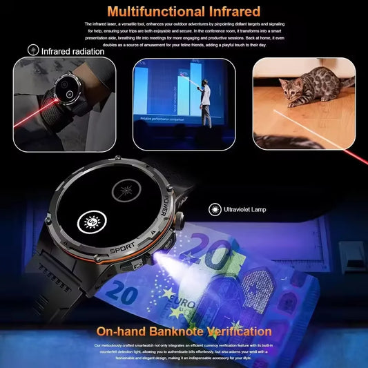 GPS Sports Waterproof Smart Watch Men