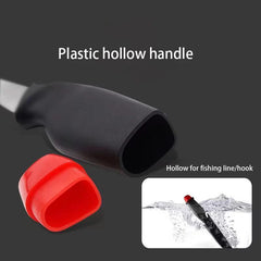 Stainless Steel Back Tooth Scaler with Scabbard Sharp Fish Knife Household Kitchen