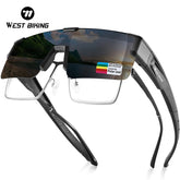 Glasses Cover Sunglass Polarized UV400 Goggles Outdoor Driving Anti-Glare
