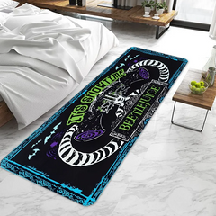Tim Burton B-Beetlejuice's Door Mat Entrance Doormat Non-slip Washable Kitchen Carpet
