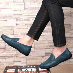 Genuine Leather Men Shoes Casual Luxury Brand Formal Mens Loafers Moccasins Italian