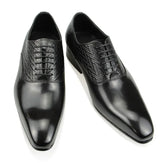 Luxury Brand Men Shoes High Grade Genuine Leahter Elegant Formal