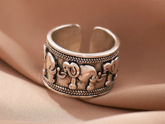 Creative Beautiful Retro Animal 925 Sterling Silver Jewelry Personality Ethnic